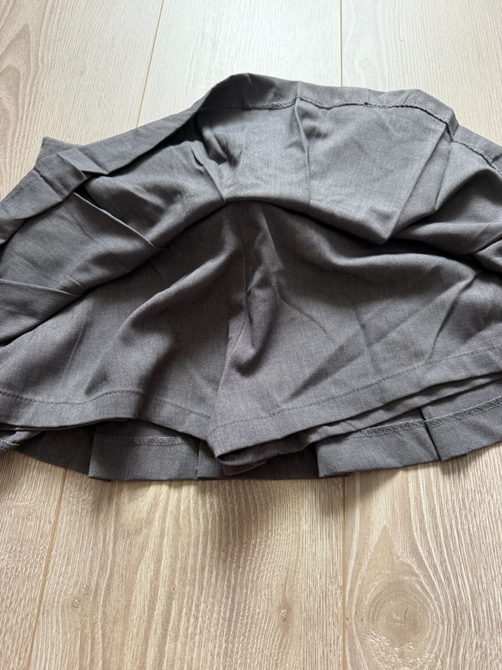 Boutique Belted Trim Pleated Mini Skort schoolgirl Britney statement flounce - Picture 7 of 7